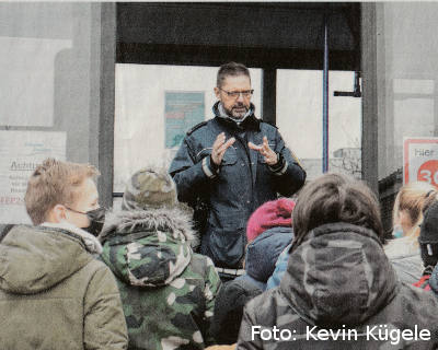 Fünftklässler absolvieren Sicherheitstraining