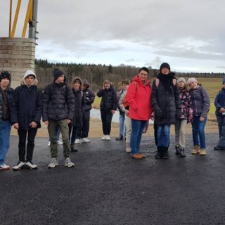 Wintersporttag - Wanderung: Baustelle Rotbrücke