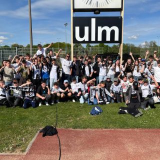 Stadionfahrt zum Aufstiegsspiel des SSV Ulm
