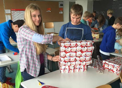 Aktion: Weihnachten im Schuhkarton