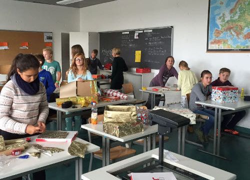Weihnachten im Schuhkarton