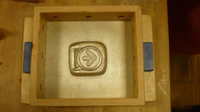 Aluguss - Gürtelschnalle