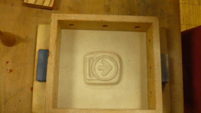 Aluguss - Gürtelschnalle