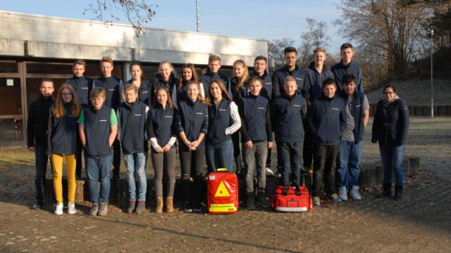 Schulsanitäter Schuljahr 2016/2017 - Dezember 2016 Schulsanitäter Schuljahr 2016/2017 - Dezember 2016