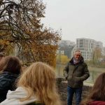 Herr Pilz erklärt, wie es durch Napoleon zur Trennung von Ulm und Neu – Ulm kam