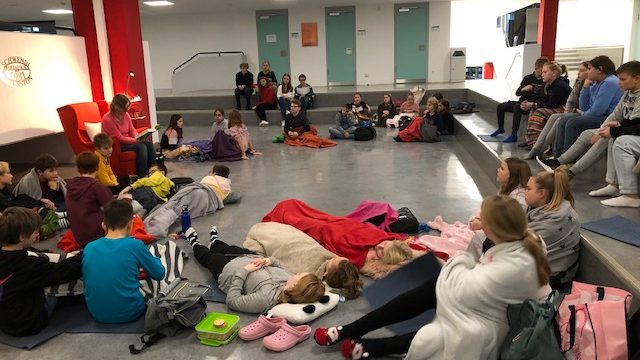 Leseabend in der Schule