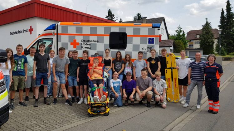 DRK-Bereitschaft Schwendi und Rettungswagen hautnah!