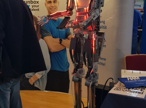 Messe zur Berufsorientierung in der Veranstaltungshalle