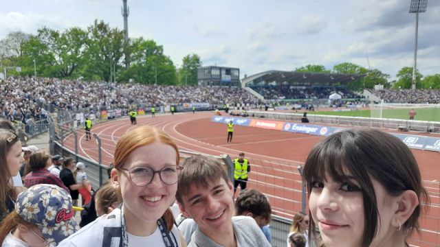 Stadionfahrt zum Aufstiegsspiel des SSV Ulm