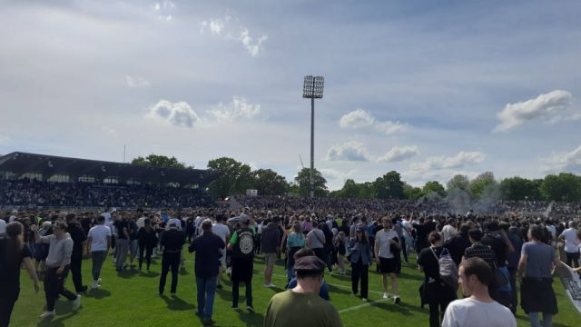 Stadionfahrt zum Aufstiegsspiel des SSV Ulm