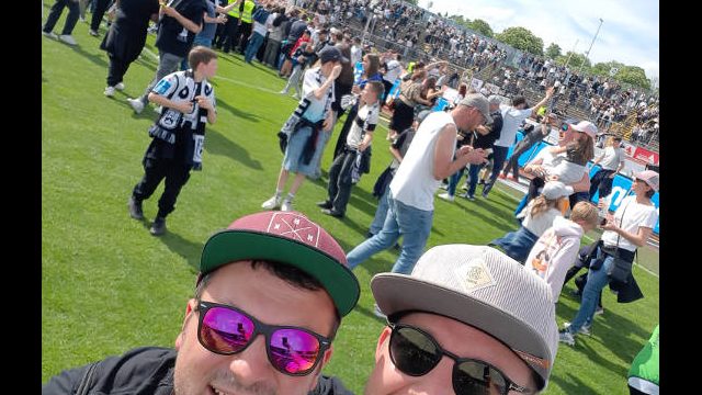 Stadionfahrt zum Aufstiegsspiel des SSV Ulm