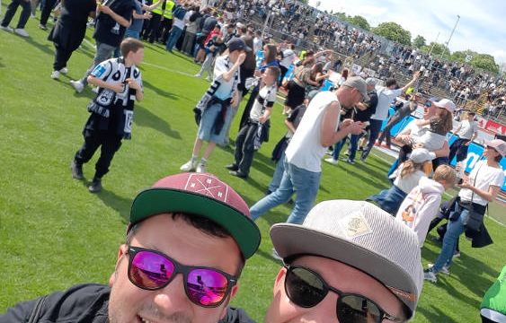 Stadionfahrt zum Aufstiegsspiel des SSV Ulm