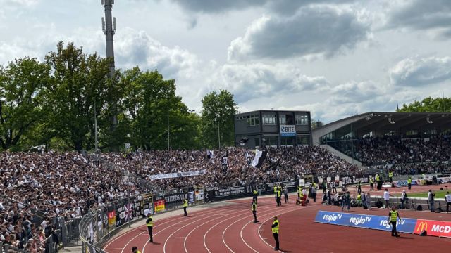 Stadionfahrt zum Aufstiegsspiel des SSV Ulm