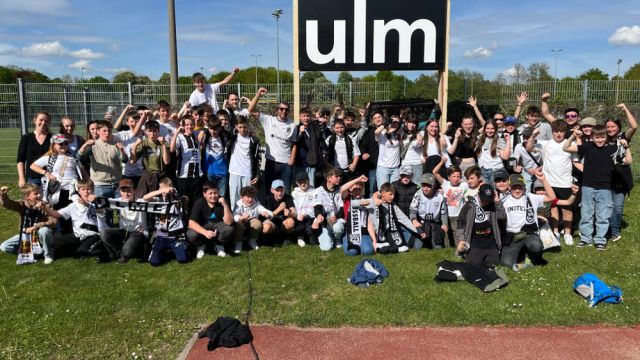 Stadionfahrt zum Aufstiegsspiel des SSV Ulm