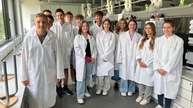 Schnupperlabortag an der Kilian-von-Steiner-Schule in Laupheim
