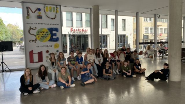 Besuch der Kunsthalle Weishaupt in Ulm
