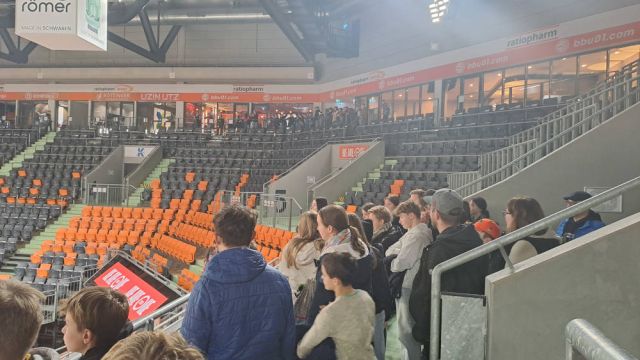 Stadionfahrt zu den Basketballern von ratiopharm Ulm
